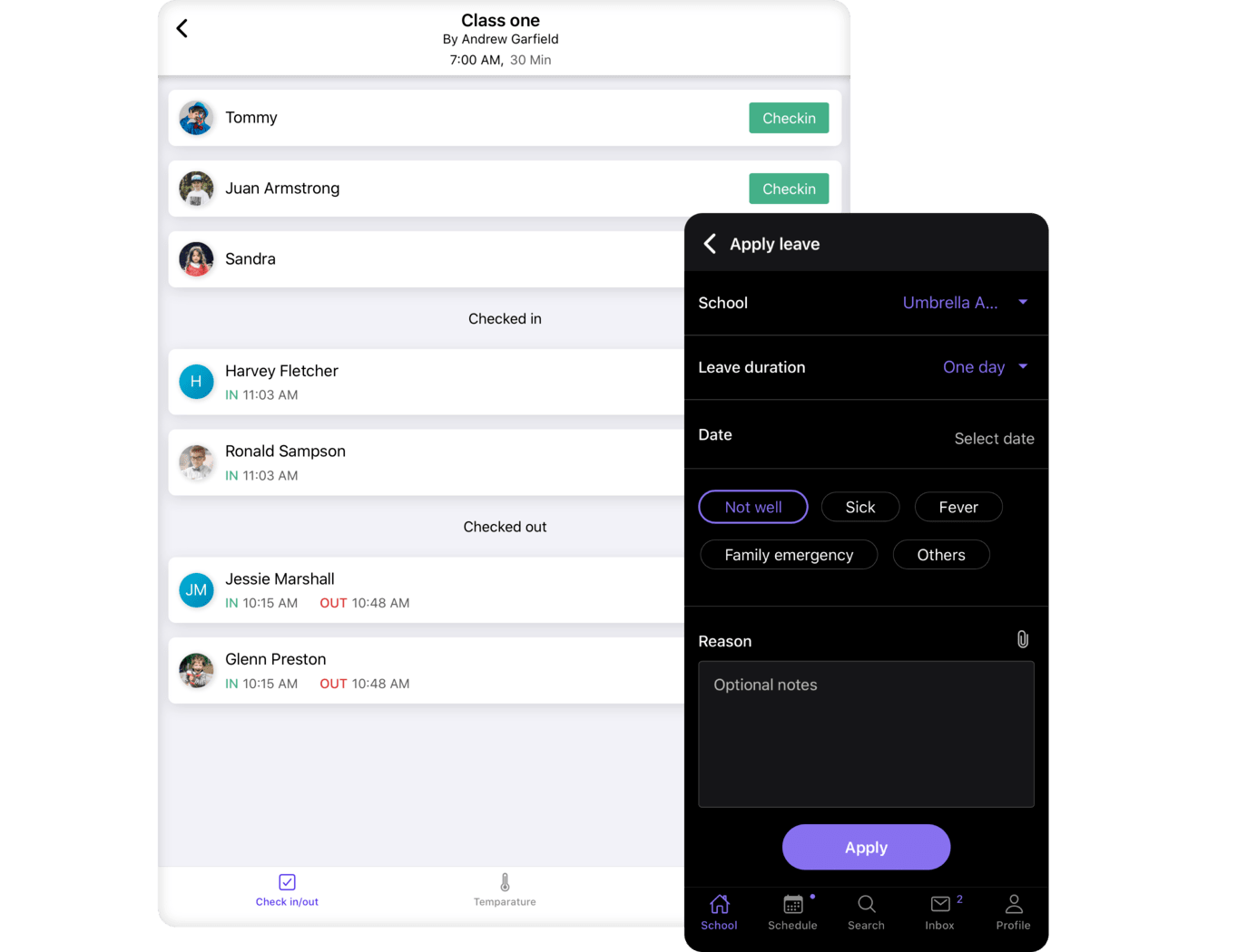 ATTENDANCE IS A BREEZE