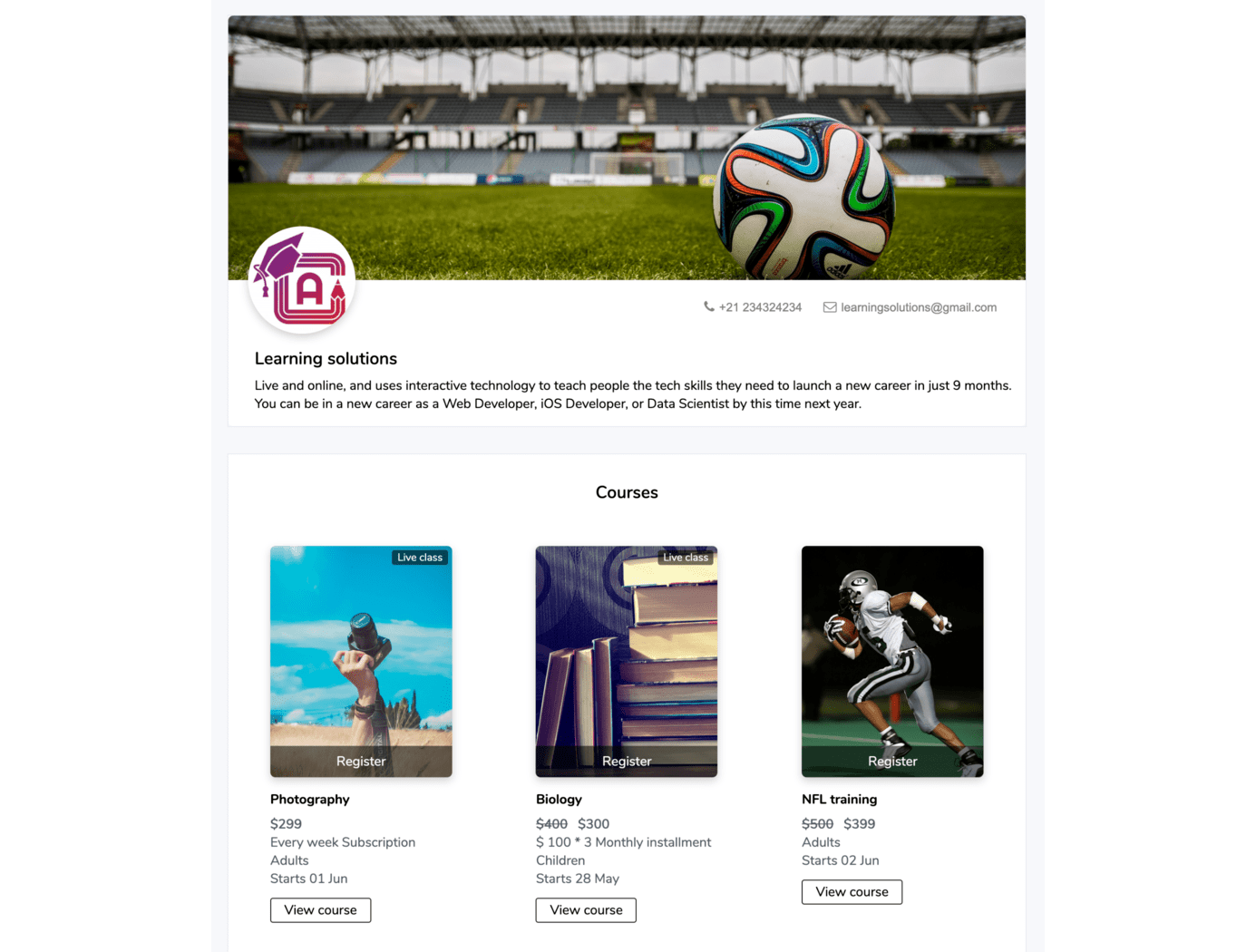 YOUR READY WEBSITE FOR HIGH CONVERSIONS