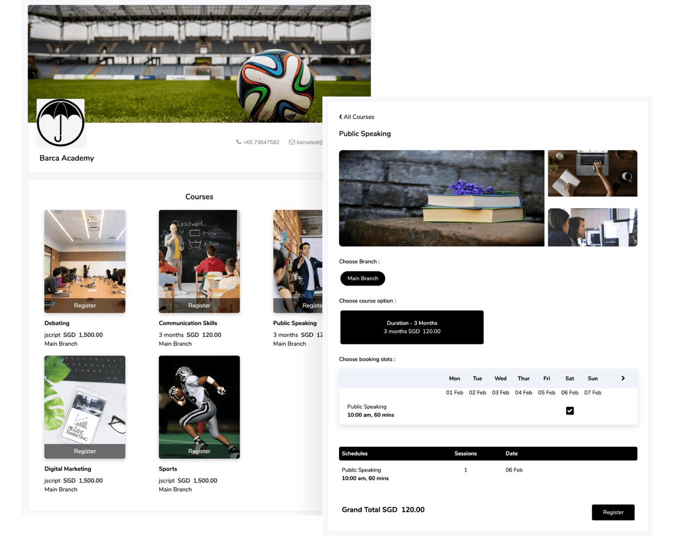 Class Scheduling, Booking System & Software - <span class='notranslate'>Skooly | Try for Free
